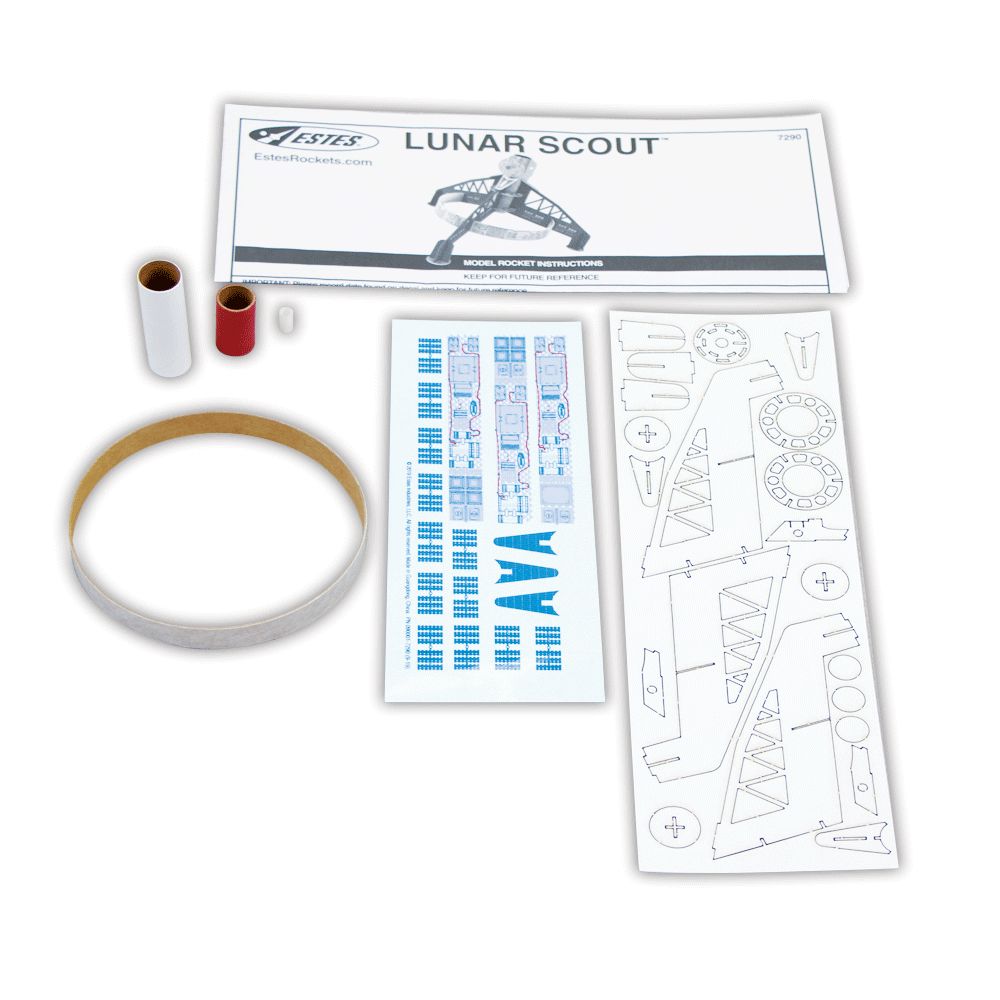 Estes Rockets Space Corps Lunar Scout (English Only) Intermedite