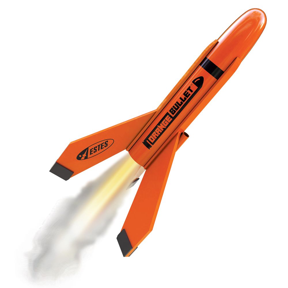 Estes Rockets Orange Bullet (English Only) - Intermediate - Click Image to Close