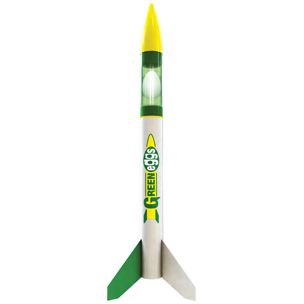 Estes Rockets Green Eggs Payload Rocket (English Only) - Click Image to Close