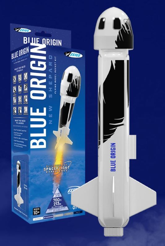 Estes Rockets Blue Origin New Shepard Builder's Kit