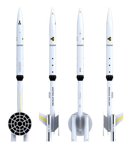 Estes Rockets B.O.S.S. (Belt Object Survey Ship) - Click Image to Close