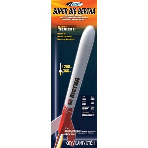 Estes Rockets Super Big Bertha (English Only) - Click Image to Close