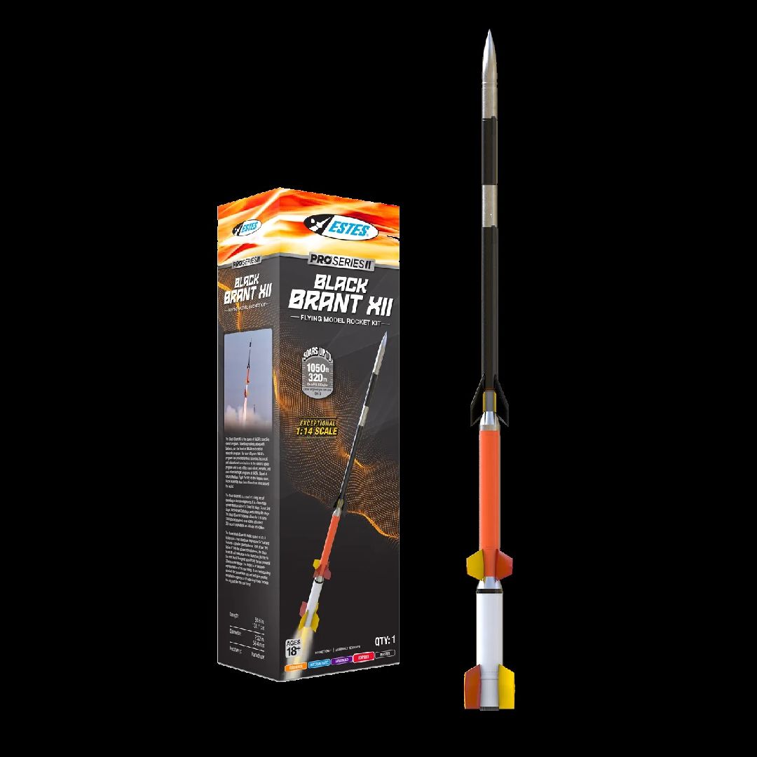 Estes Rockets Black Brant XII Pro Series - Expert - Click Image to Close