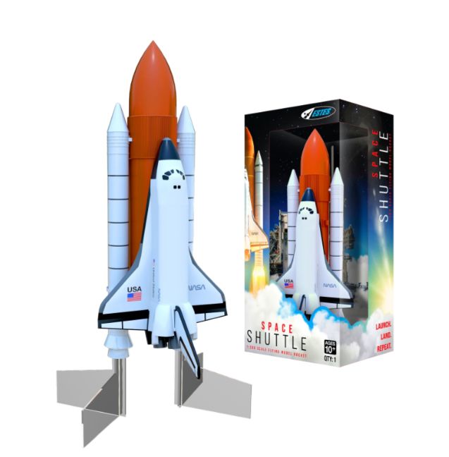 Estes Rockets Space Shuttle - Beginner - Click Image to Close
