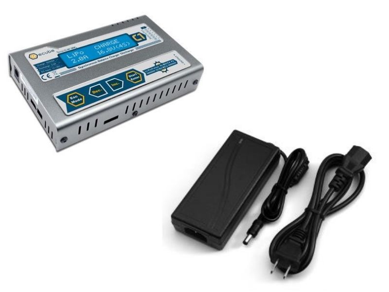 EV-Peak C1 DC Charger 5A Bundle with Power Adapter