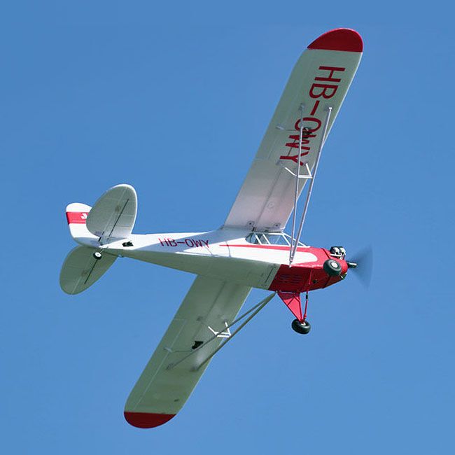FMS Piper J-3 Cub w/Floats 1400mm V4 PNP w/Reflex