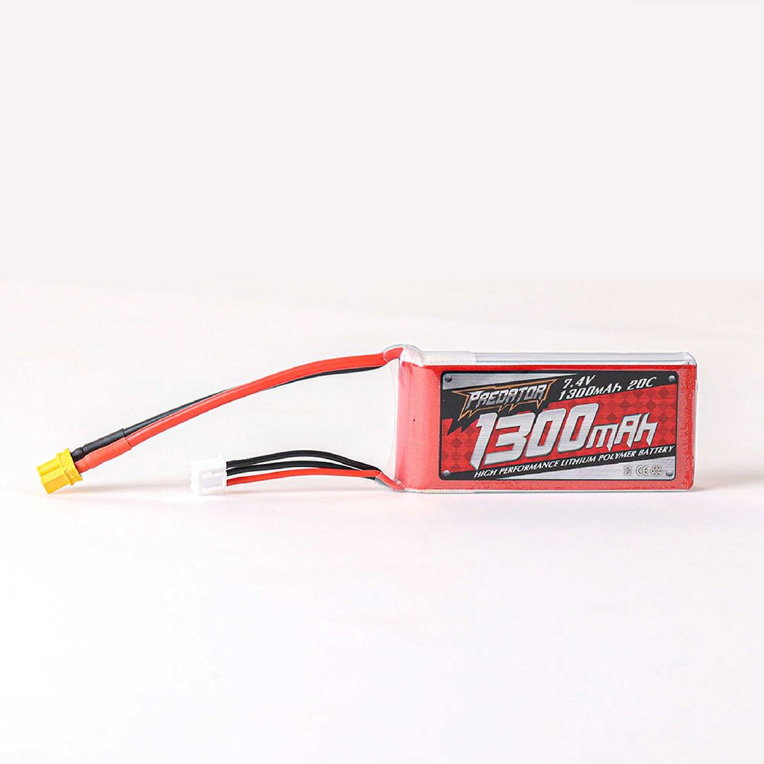 FMS Battery: 1300mAh 2S 7.4 20C Edge 540 XT30