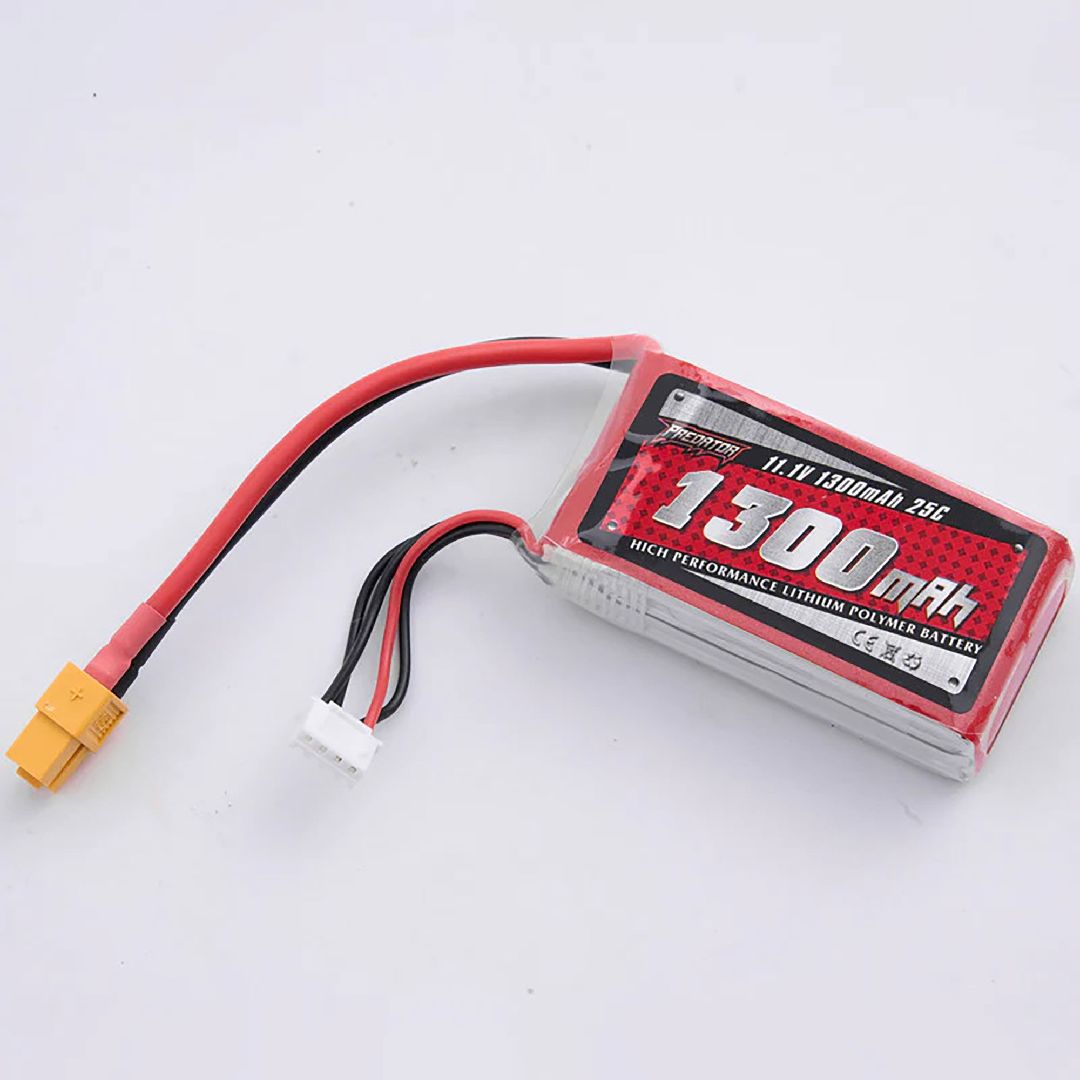 FMS Battery: 11.1V 1300mAh 25C XT60