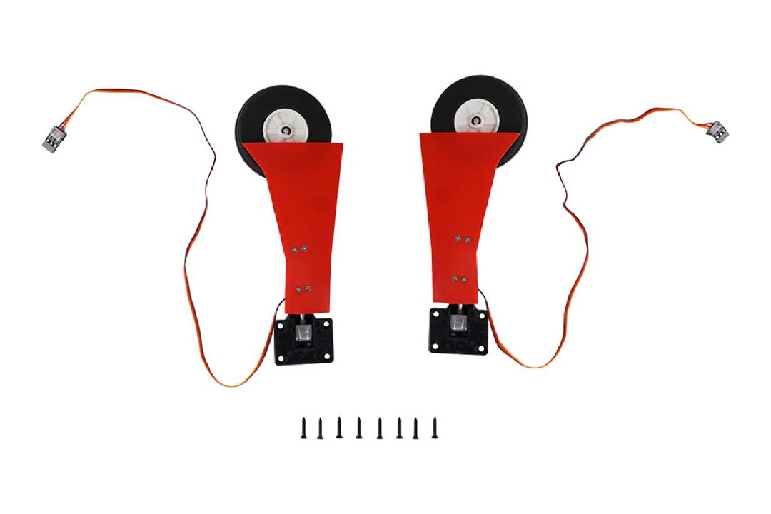 FMS Main Landing Gear System: Dago Red Mustang 1.1m