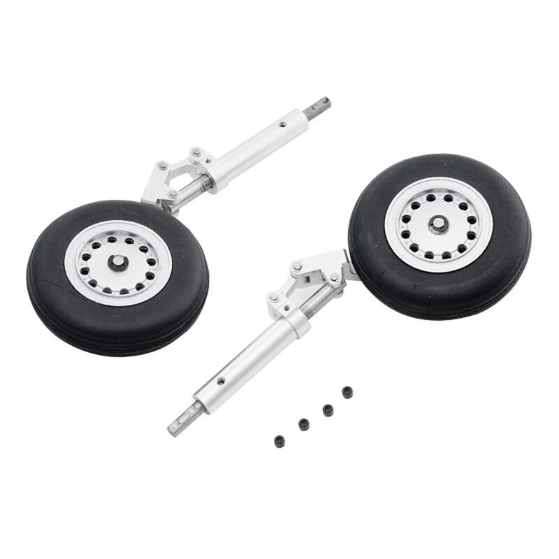 FMS Main Gear Strut Set with Wheels: Avanti 90mm Anniversary