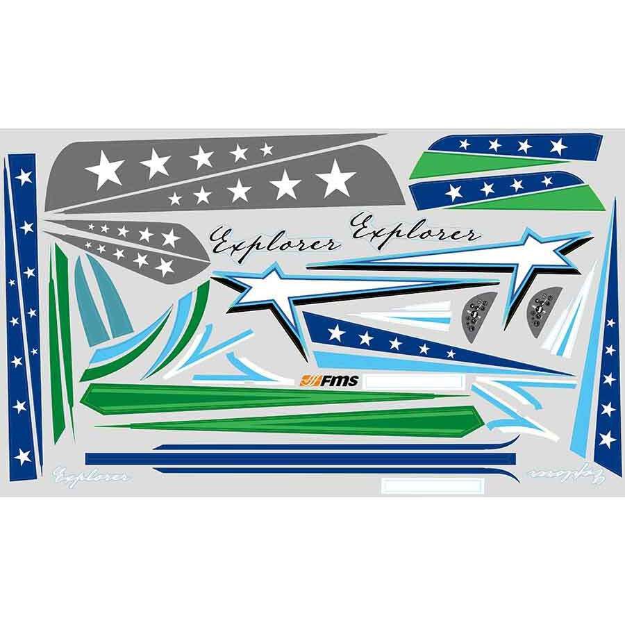 FMS Decal Sheet 1.1m : F3A