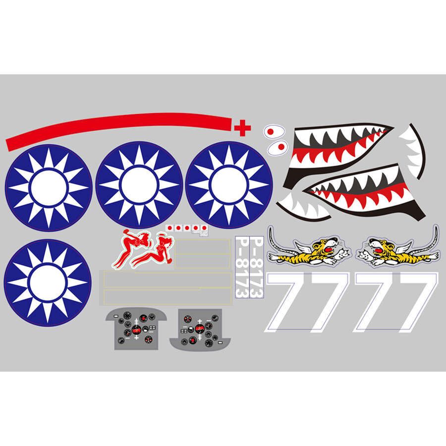 FMS Decal Sheet 980mm : P40