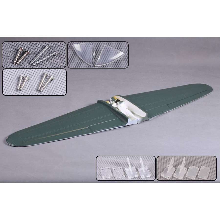 FMS Main Wing, Green: Zero 1400mm