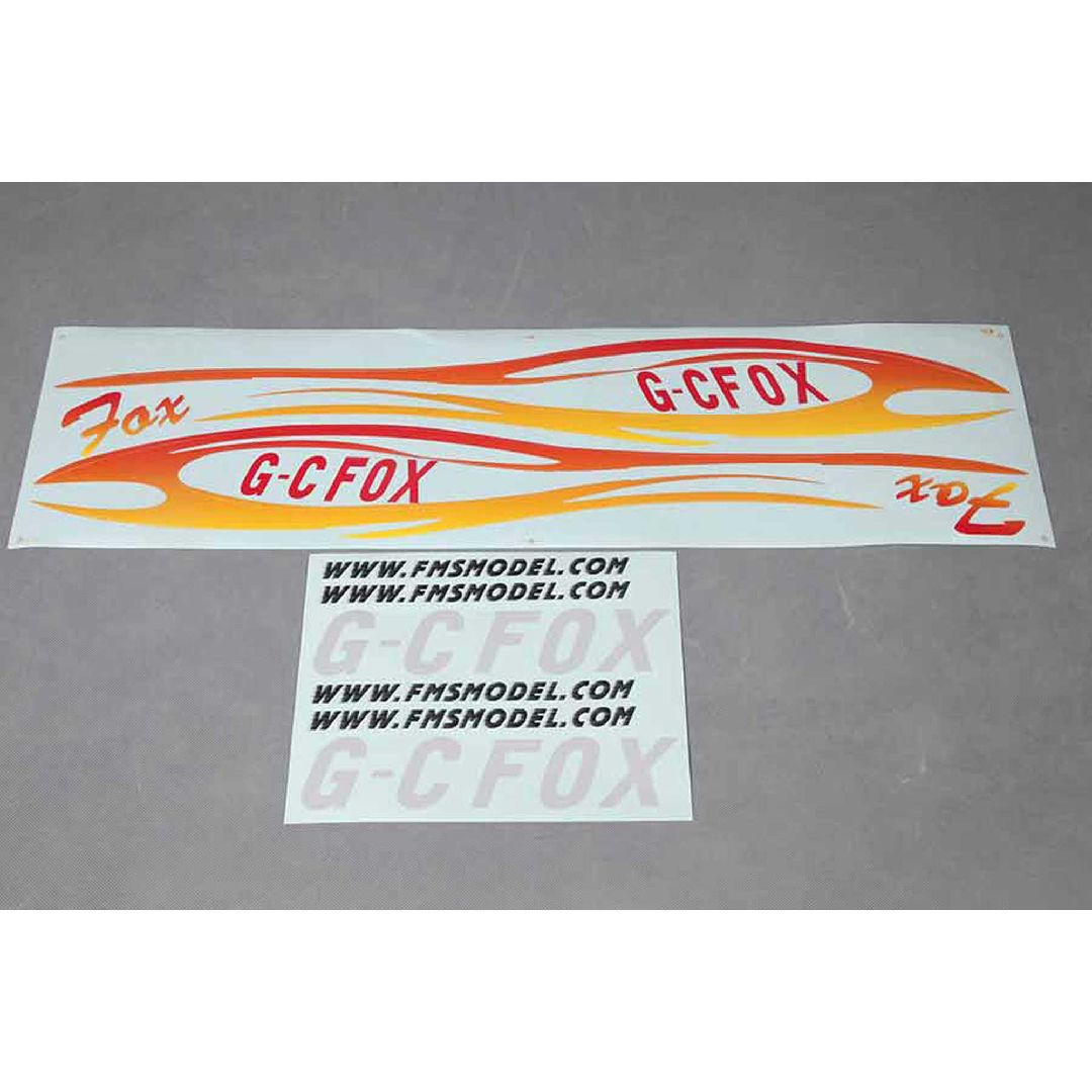 FMS Sticker: Fox 2300mm, V2
