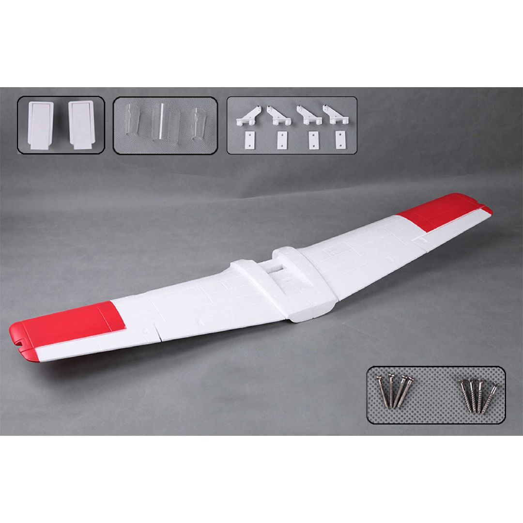 FMS Main Wing: T28 V4 1400mm , Red FMS Main Wing: T28 V4 1400mm , Red