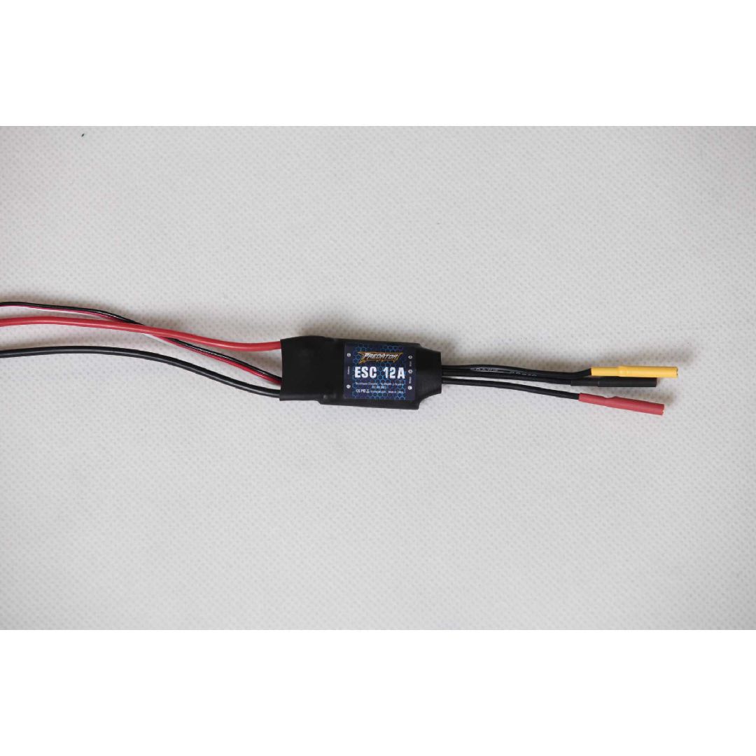 FMS 12A ESC: Predator ESC JST Ranger 850mm