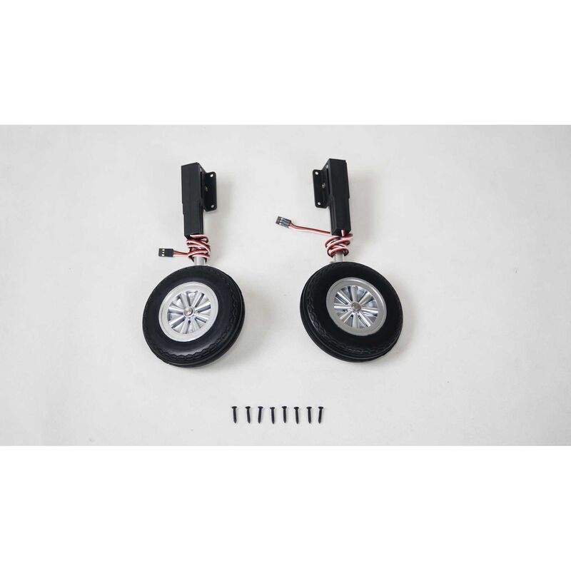 FMS Front Landing Gear SYS: Strut w/Retract (2) F4U V3