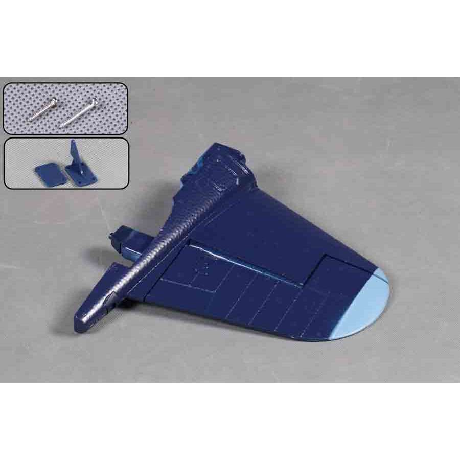 FMS Vert Stab, Blue: F4U-4 1400mm