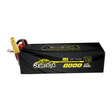 Gens Ace - 1033 - 8000mAh 4S2P 14.8v 100C LiPo EC5 Plug for Arrma 155x52x44mm