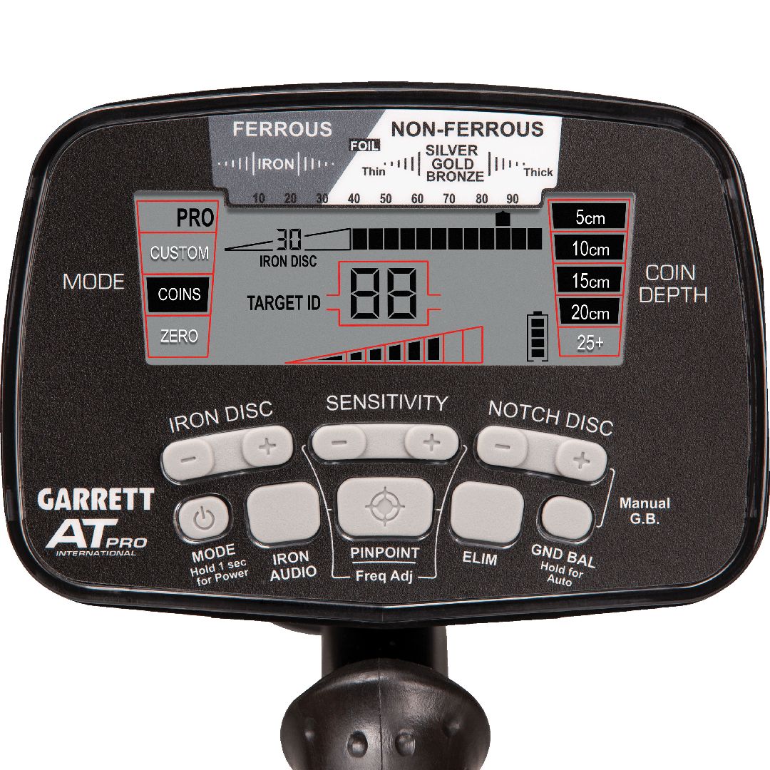 Garrett AT Pro International Metal Detector PROformance
