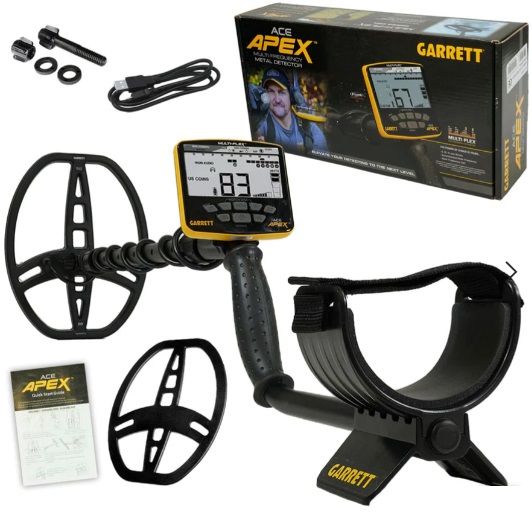 Garrett ACE APEX Metal Detector Raider Searchcoil