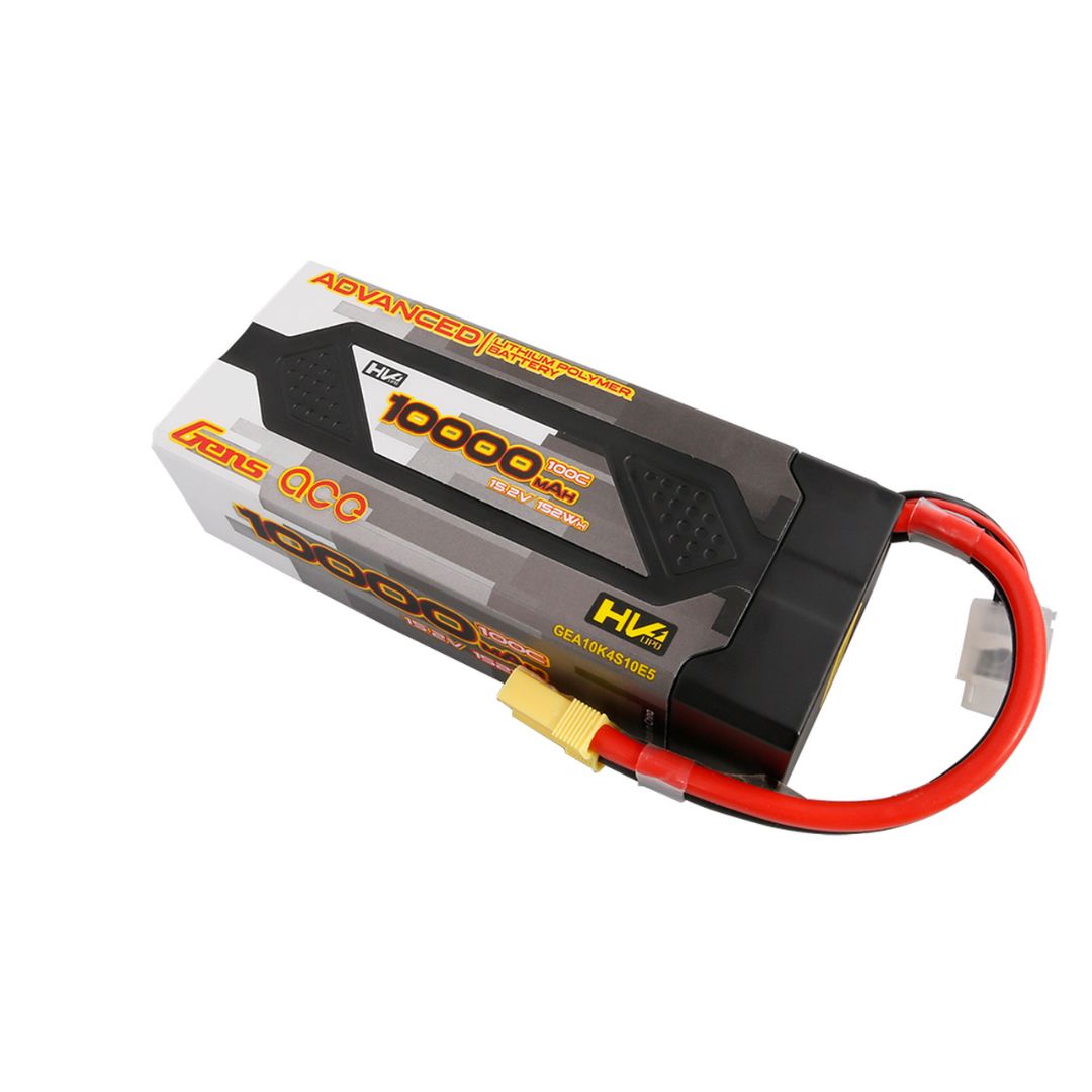 Gens Ace Advanced Series 10000mAh 15.2V 4S1P HV 100C LiPo EC5 - Click Image to Close