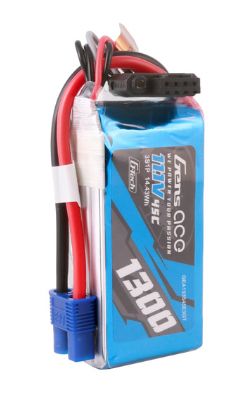 Gens Ace G-Tech 1300mAh 3S 11.1V 45C LiPo EC3 Plug