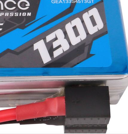 Gens Ace G-Tech 1300mAh 3S 11.1V 45C LiPo Universal Plug