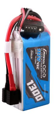 Gens Ace G-Tech 1300mAh 3S 11.1V 45C LiPo Universal Plug