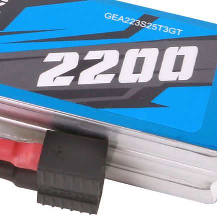 Gens Ace G-Tech 2200mAh 3S 11.1V 25C LiPo Universal Plug