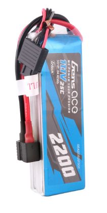 Gens Ace G-Tech 2200mAh 3S 11.1V 25C LiPo Universal Plug