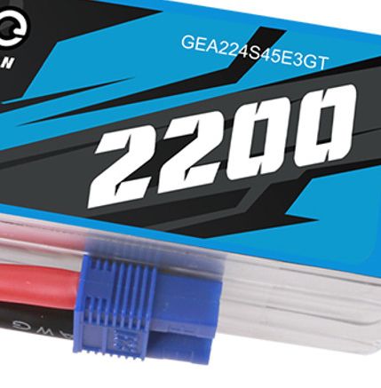 Gens Ace G-Tech 2200mAh 4S 14.8V 45C LiPo EC3 Plug