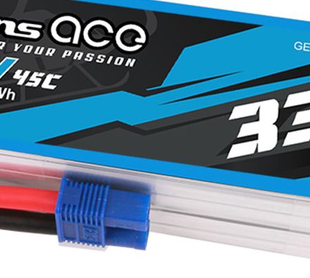 Gens Ace G-Tech 3300mAh 4S 14.8V 45C LiPo EC3 Plug