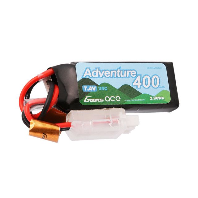 Gens Ace Bashing 400mAh 2S1P 7.4V 35C LiPo JST-PHR-2P Plug - Click Image to Close