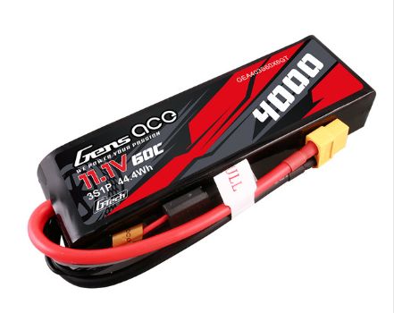 Gens Ace G-Tech 3S 4000mAh 60C LiPo Battery - XT60 Plug