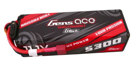 Gens Ace G-Tech 5300mAh 3S 11.1V 60C LiPo Deans Plug