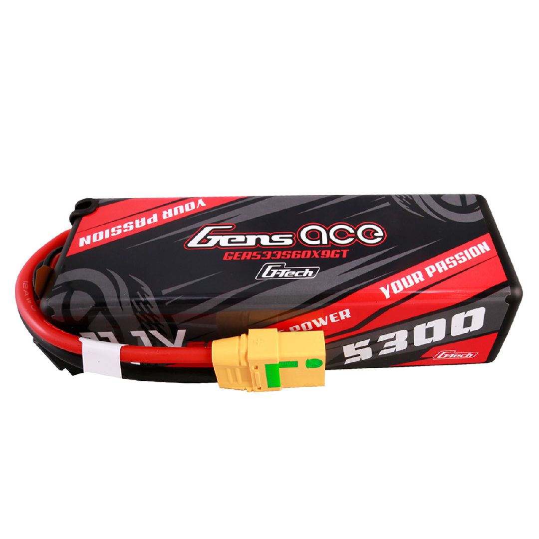 Gens Ace G-Tech 5300mAh 11.1V 60C 3S1P HardCase LiPo XT90-S