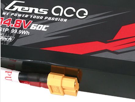 Gens Ace G-Tech 6750mAh 4S 14.8V 60C LiPo XT60 Plug