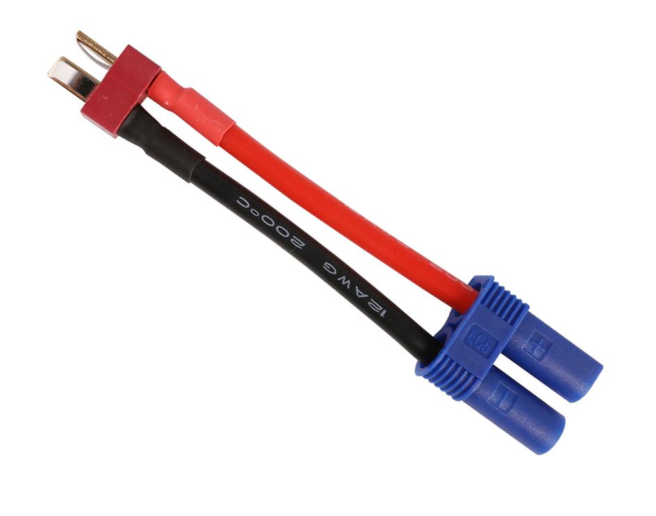 Gens Ace Deans (T-Plug) Male To EC5 Female Adapter Cable - Click Image to Close