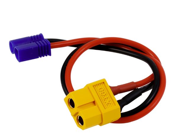 Gens Ace XT60 Female to EC2 Male adapter