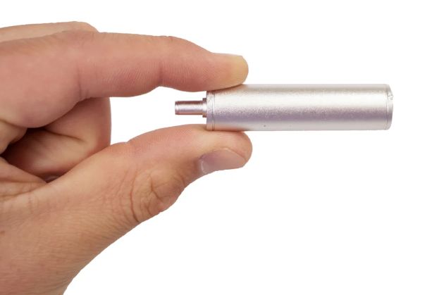 GoatGuns Diecast Metal suppressor for 1911 models. Plugs in - Silver