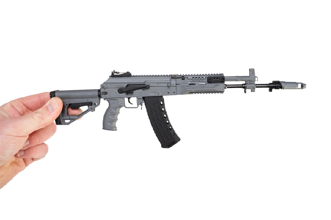 GoatGuns Store Exclusive AK12 Metal Diecast Model Kit - Grey