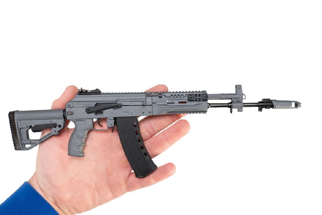 GoatGuns Store Exclusive AK12 Metal Diecast Model Kit - Grey