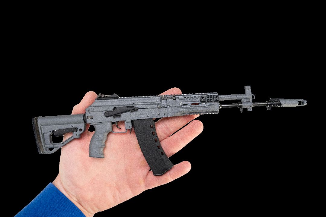 GoatGuns Store Exclusive AK12 Metal Diecast Model Kit - Grey