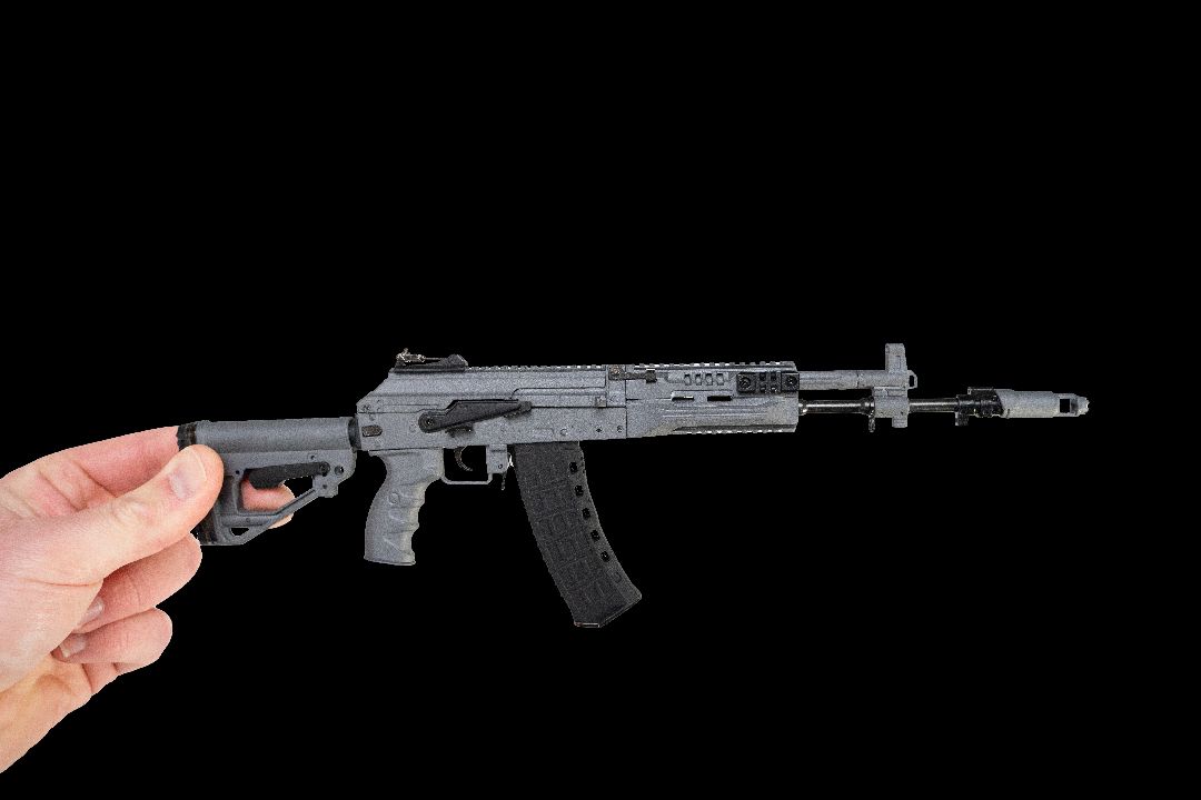 GoatGuns Store Exclusive AK12 Metal Diecast Model Kit - Grey