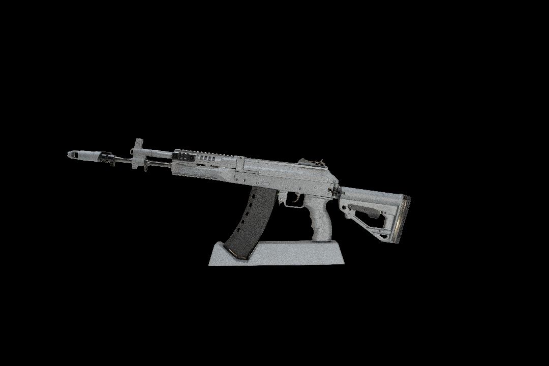 GoatGuns Store Exclusive AK12 Metal Diecast Model Kit - Grey