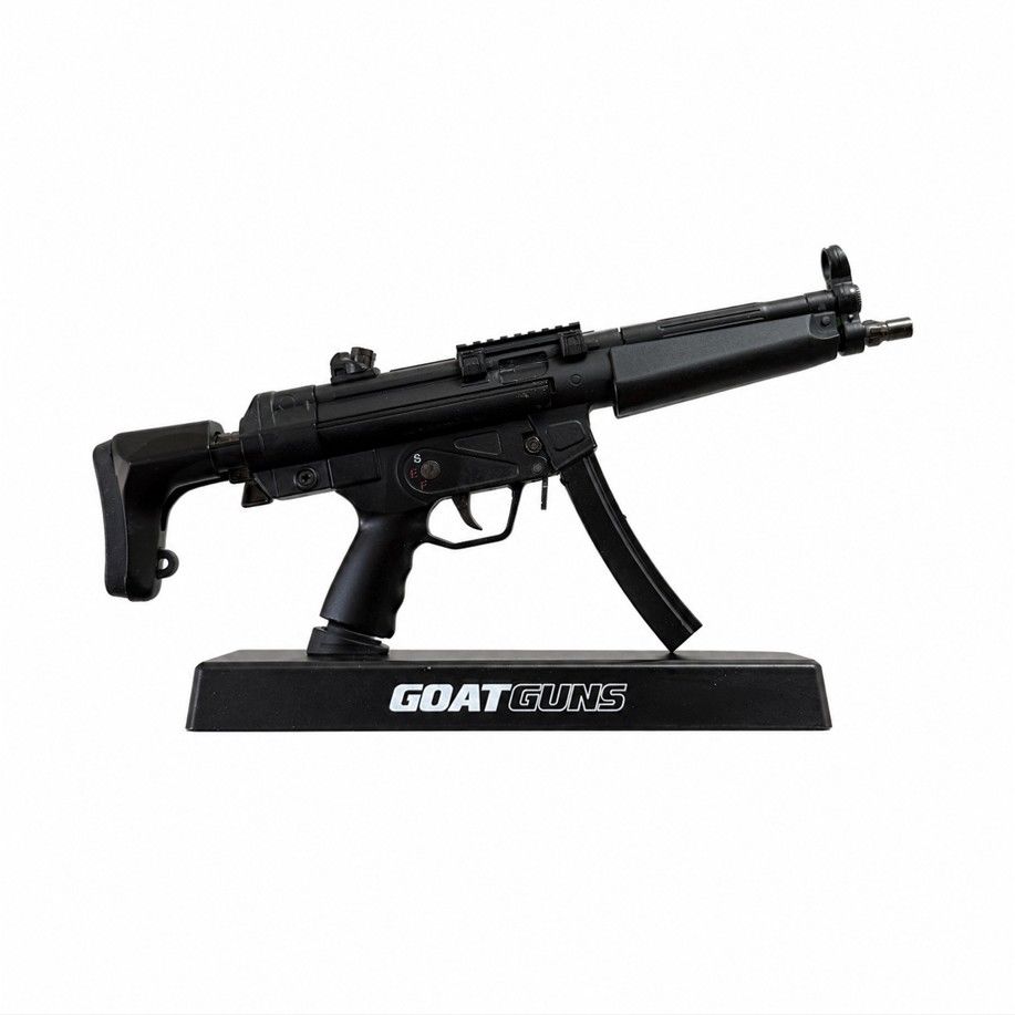 GoatGuns Minature MP5 Design SMG Metal Diecast Kit - Black