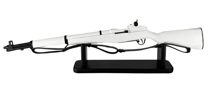 GoatGuns Arctic kit. Includes 3 Guns - M1, SCAR, and SVD