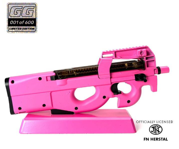 GoatGuns 1/3 FN P90 Long Barrel Metal Diecast Kit - Pink