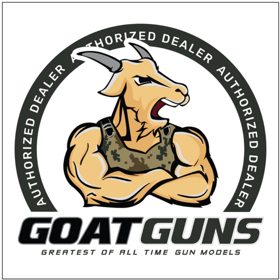 GoatGuns Retail "Authorized Dealer" window decals